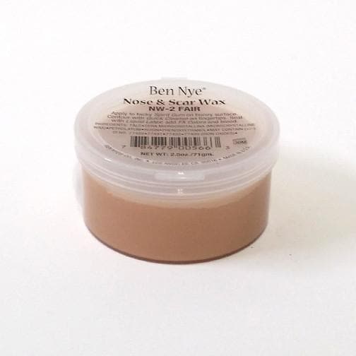 Ben Nye Light Brown Nose & Scar Wax, 8 oz