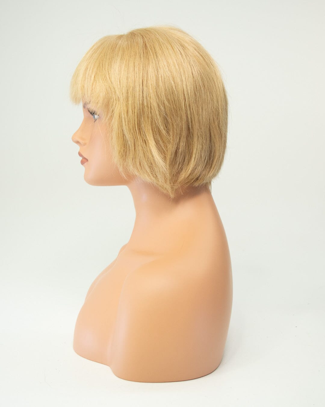 Blonde 30cm Lace Front Human Hair Wig