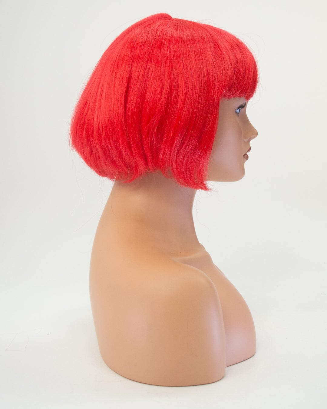 Bright Red Bob- 25cm Synthetic Hair Wig