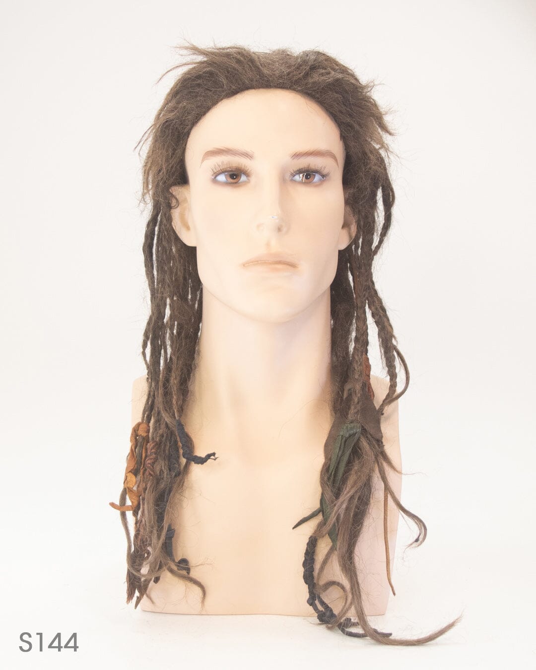 Brown 60cm Synthetic Hair Wig