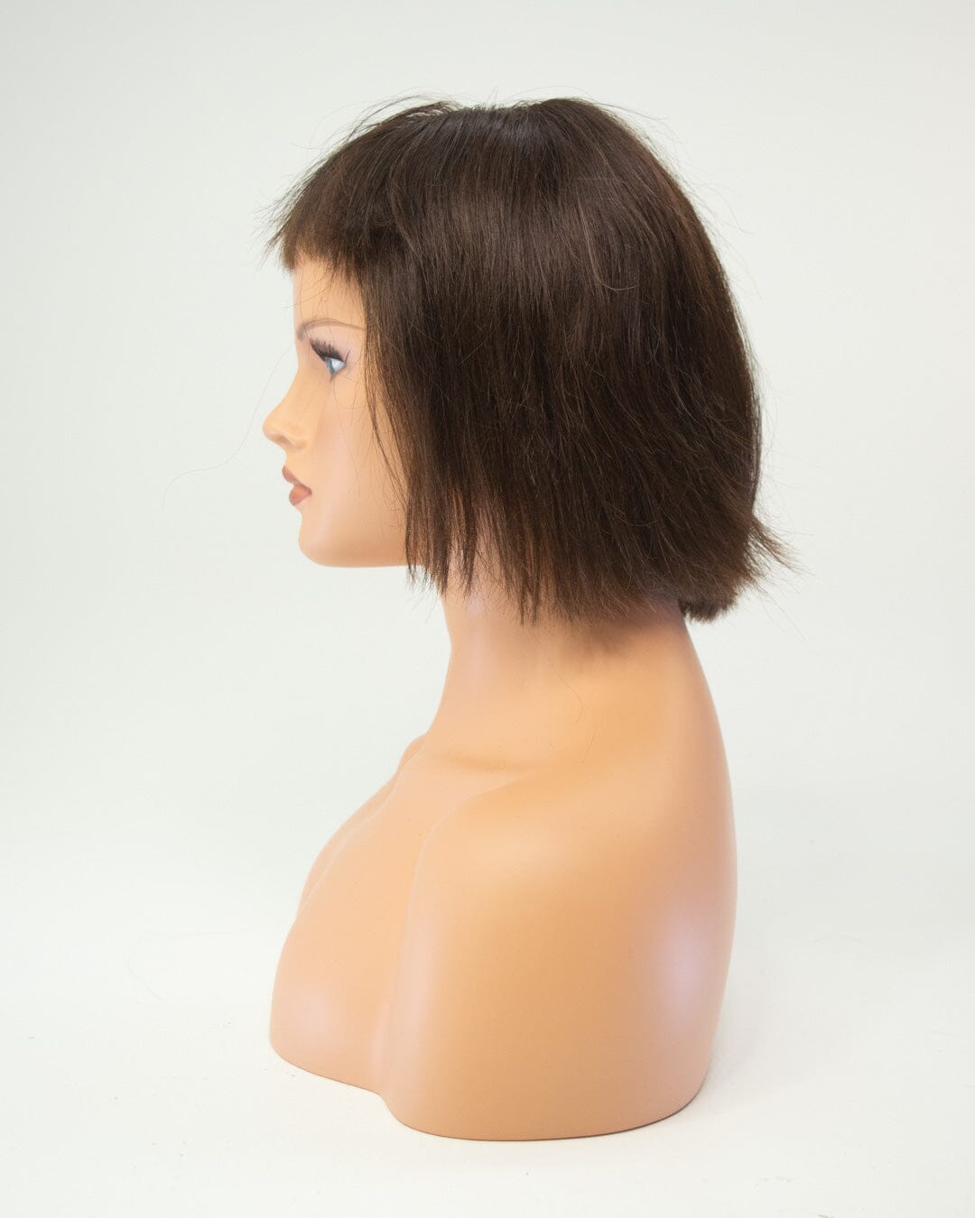 Brunette 30cm Lace Front Human Hair Wig