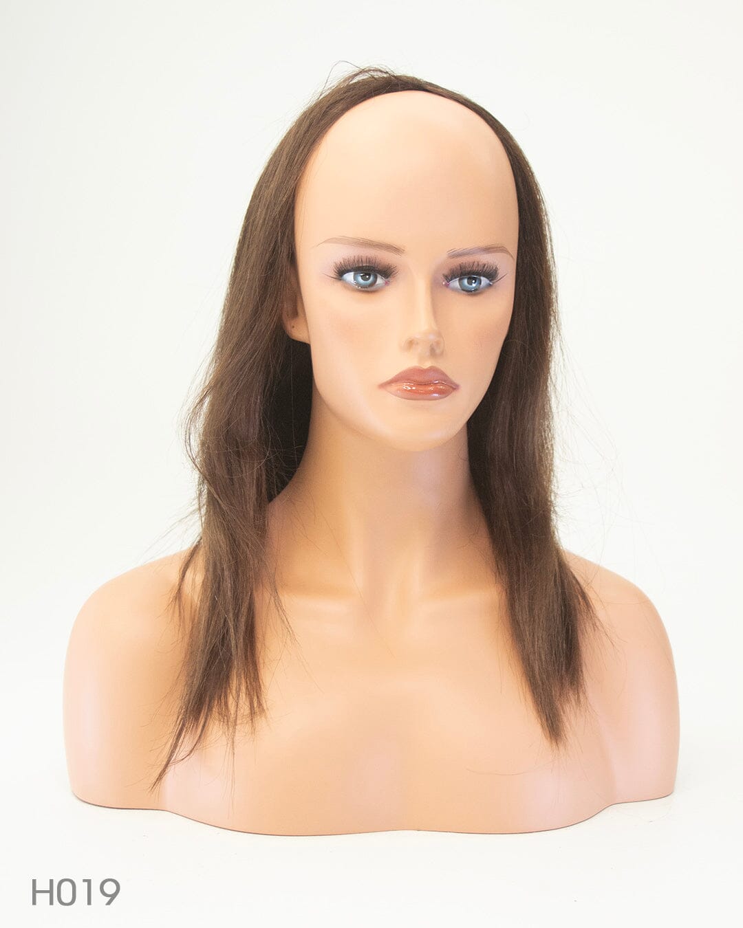 Brunette 50cm Human Hair Wig