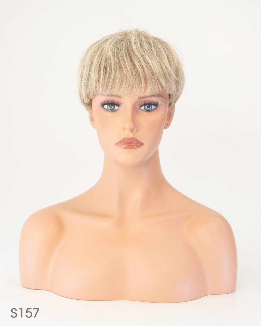 Dark Blonde Short Synthetic Hair Wig
