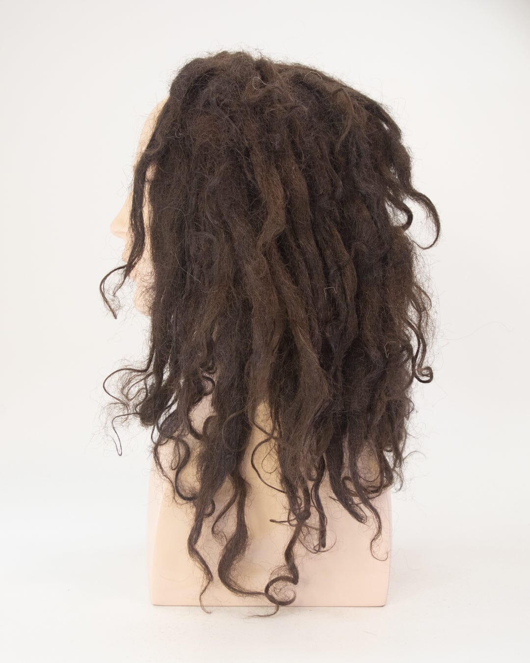 Dark Brown 50cm Synthetic Hair Dreadlocked Wig