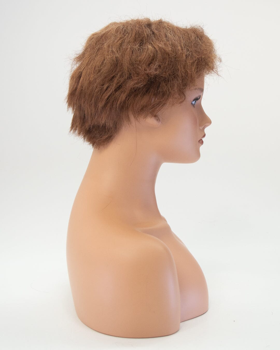 Light Auburn Short Synthetic Hair Wig