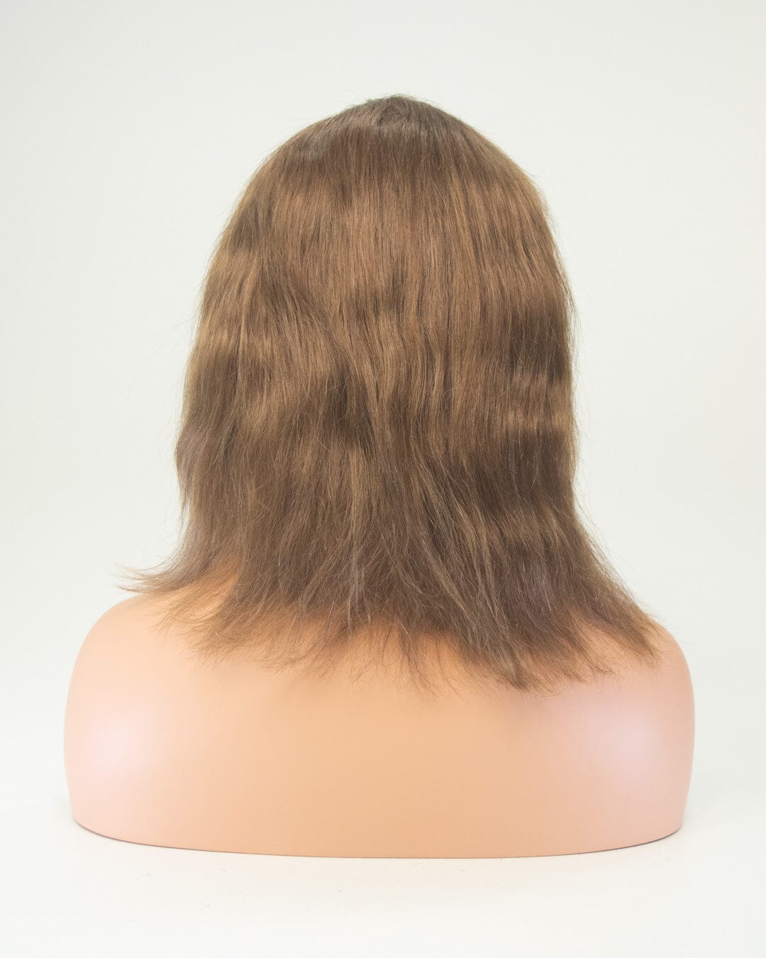 Light Brown 40cm Lace Front Human Hair Wig