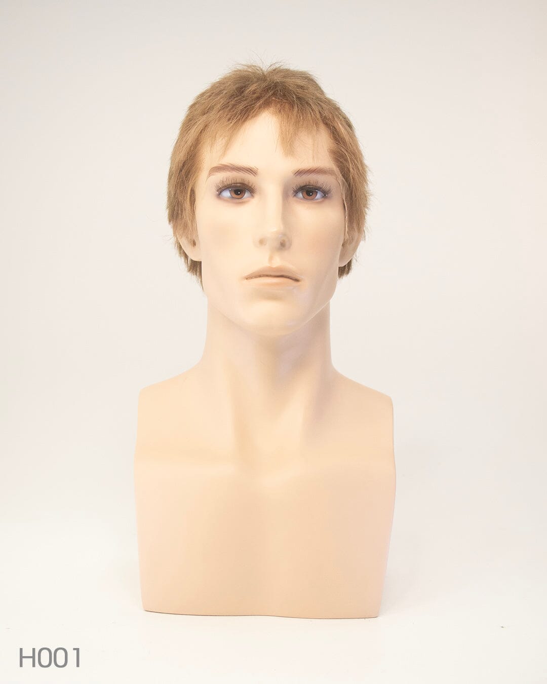 Light Brown Short Lace Front Human Hair Wig