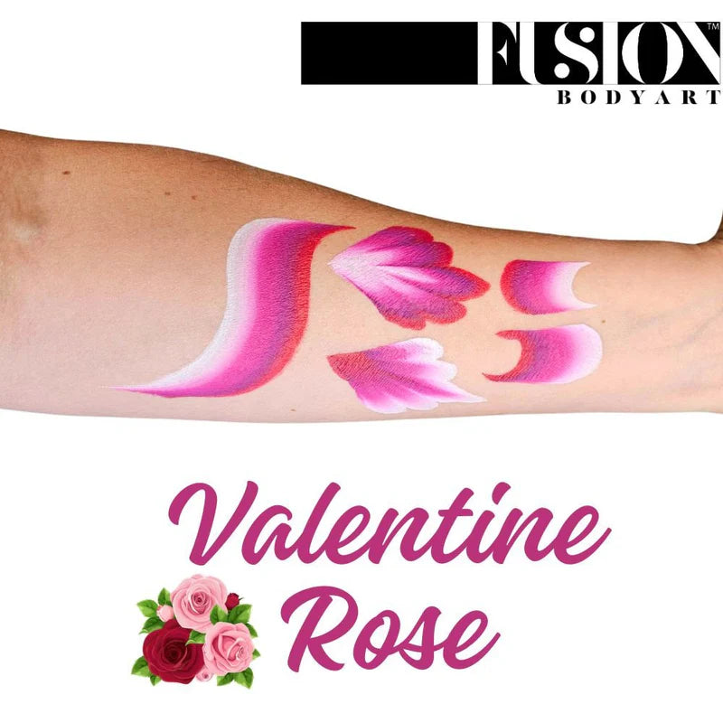 One Stroke - Valentine Rose