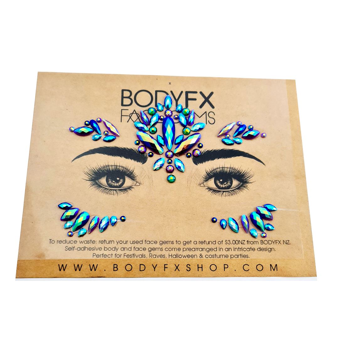 BODYFX Face Gems - Gold Empress